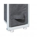 Armrio de gavetas estreito cinzento escuro 73,5x48x20cm ref 83701 5FIVE