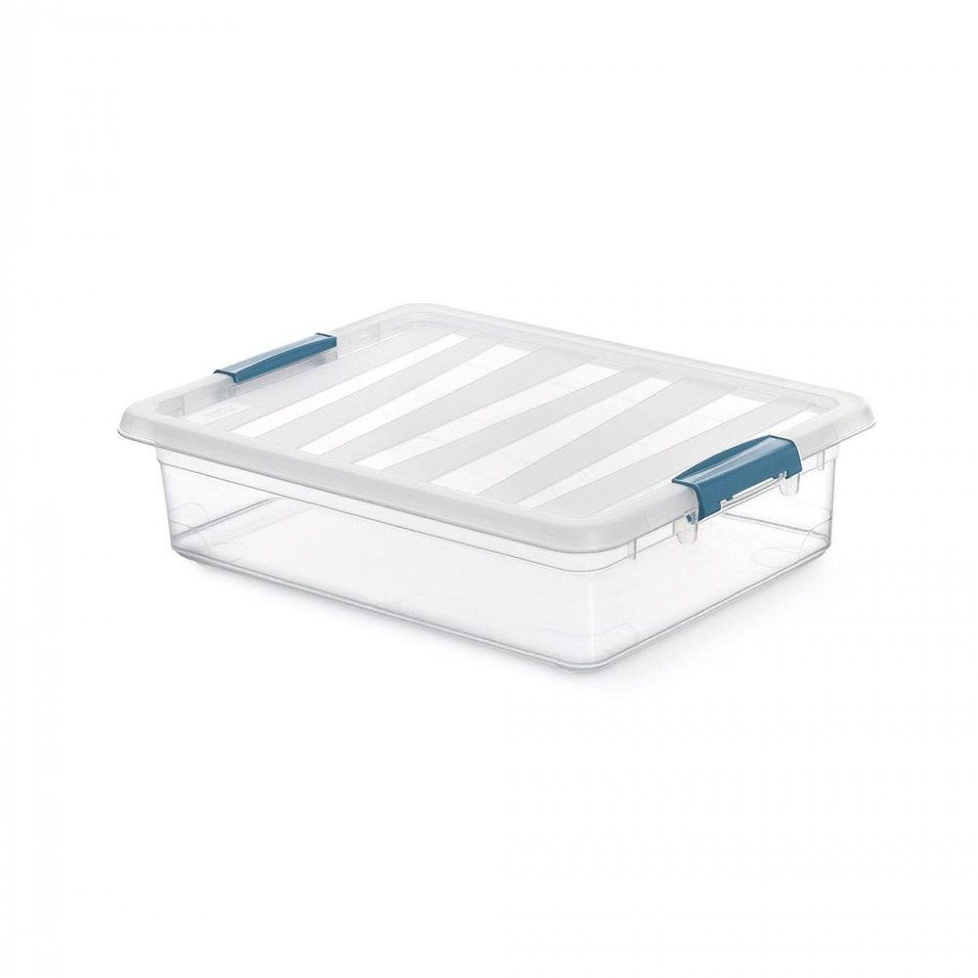 Caixa katla transparente 8l 39x29x10,5cm refª 83552 DOMO PACK LIVING