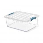 Caixa katla transparente 12l 39x29x15,5cm refª 83551 DOMO PACK LIVING Caixa katla transparente 12l 39x29x15,5cm refª 83551 DOMO PACK LIVING