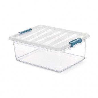 Caixa katla transparente 12l 39x29x15,5cm refª 83551 DOMO PACK LIVING Caixa katla transparente 12l 39x29x15,5cm refª 83551 DOMO PACK LIVING