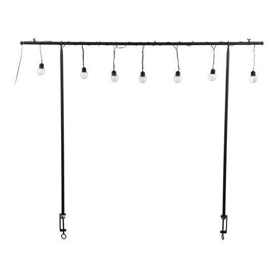 Suporte para mesa exterior com 10 lâmpadas de led branco quente, a pilhas refª 83463 MICA DECORATION Suporte para mesa exterior com 10 lâmpadas de led branco quente, a pilhas refª 83463 MICA DECORATION