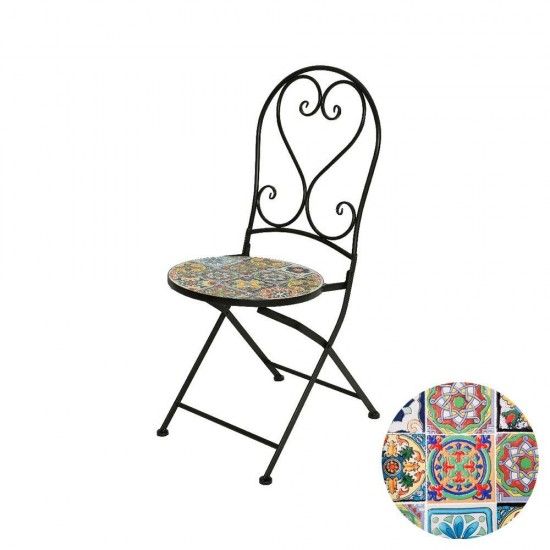 Cadeira mosaico modelo praga para exterior ref 83278 NULL