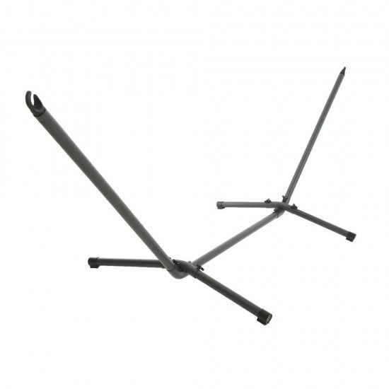 Estrutura de ferro para cama de rede exterior 93x300x105cm cor antracite ref 83284 NULL