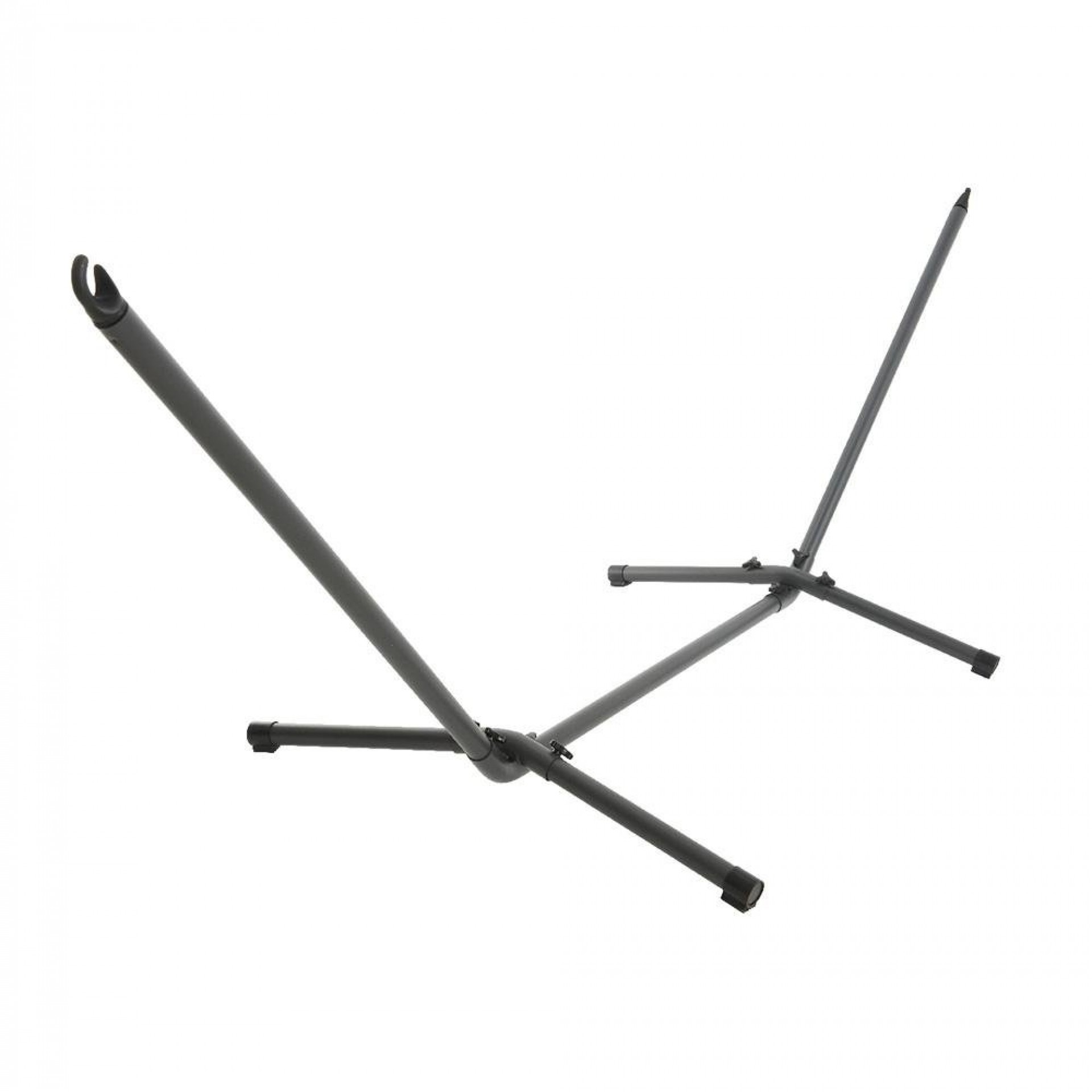 Estrutura de ferro para cama de rede exterior 93x300x105cm cor antracite refª 83284 NULL
