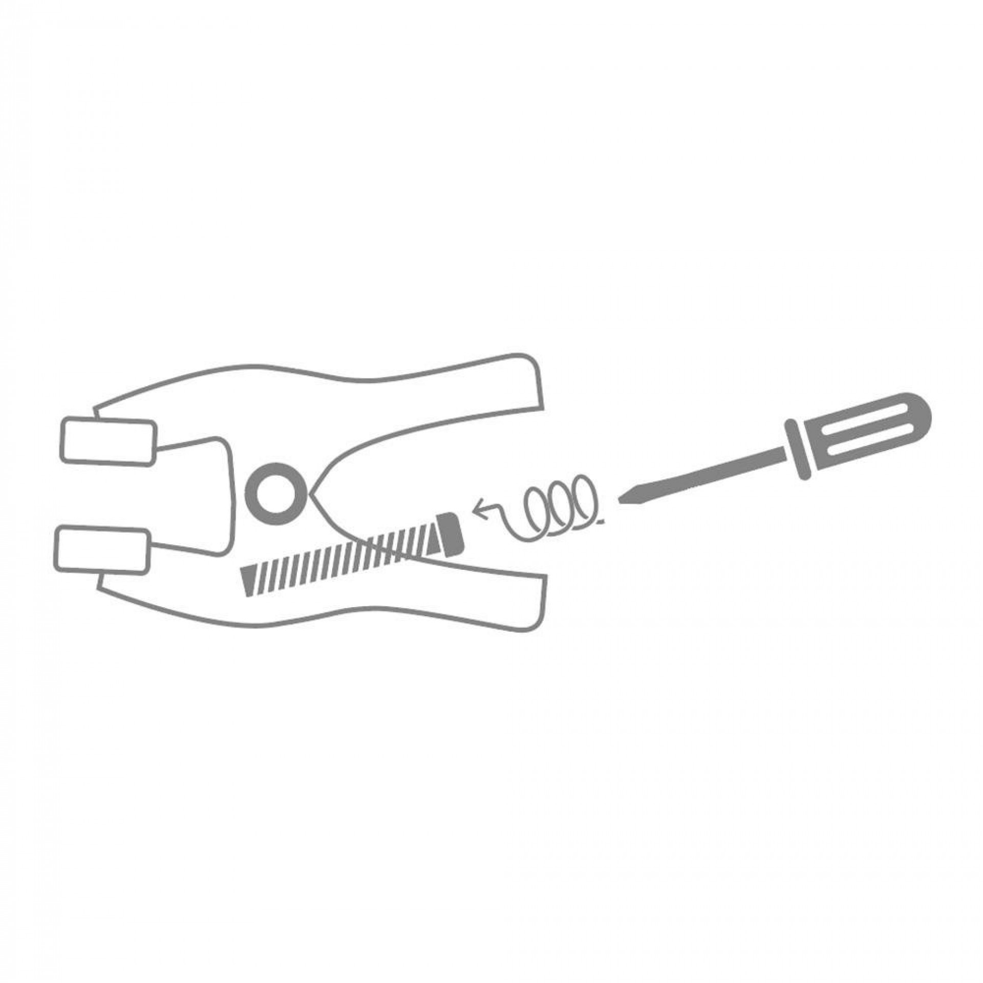 Pinça ajustável 3cm refª 30910 refª 82998 PIHER