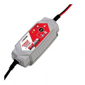 Invercar 1000 6/12v 1a carregador de bateria inteligente (carros e motas) ref 82920 SOLTER