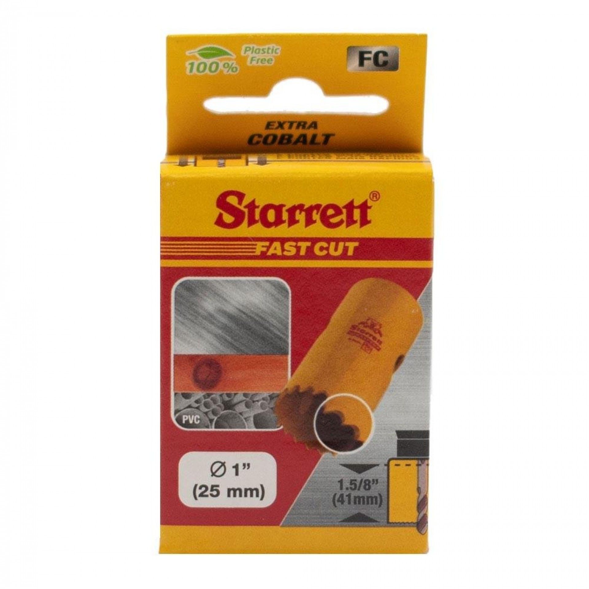 Broca craneana bi-metal fast cut ø25mm 63fch025 refª 82887 STARRETT
