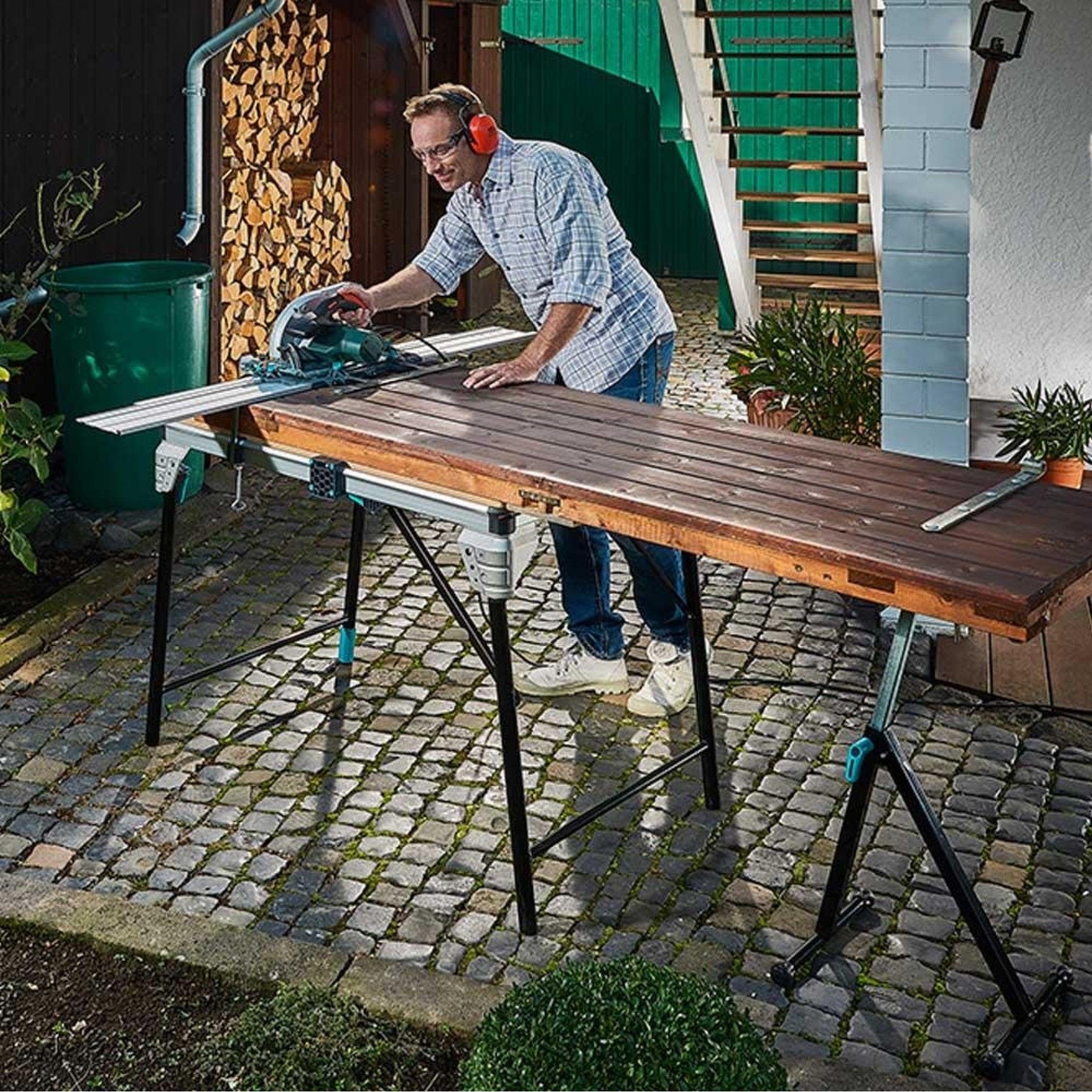 Bancada para máquinas master cut 2600 6918000 refª 82868 WOLFCRAFT