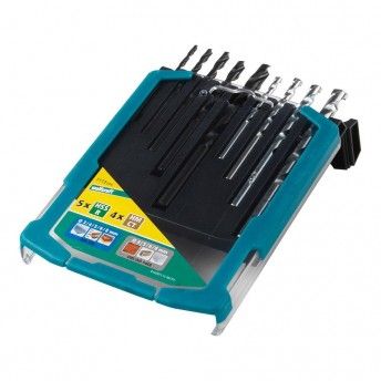 Conjunto de brocas para metais e pedra 9 peas 7115000 ref 82841 WOLFCRAFT