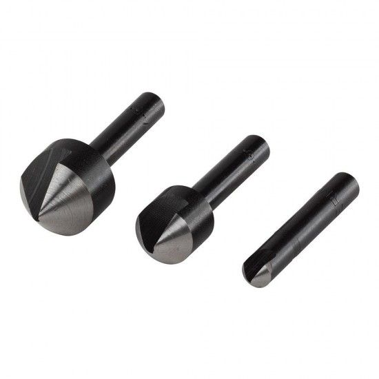 Jogo de 3 escareadores ws, 3 peas 6-12-16mm 2504000 ref 82820 WOLFCRAFT
