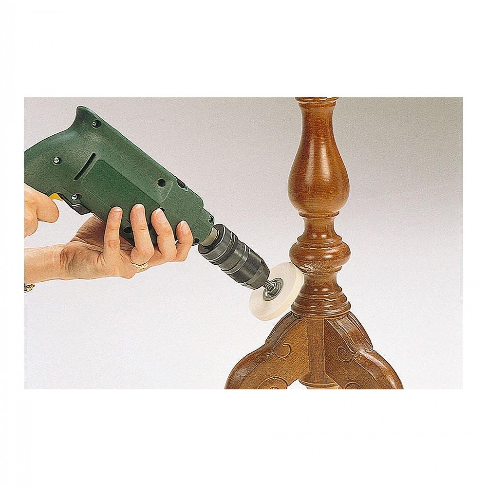 Disco de polimento de feltro, berbequim 10mm, ø75x10mm 2130000 refª 82800 WOLFCRAFT