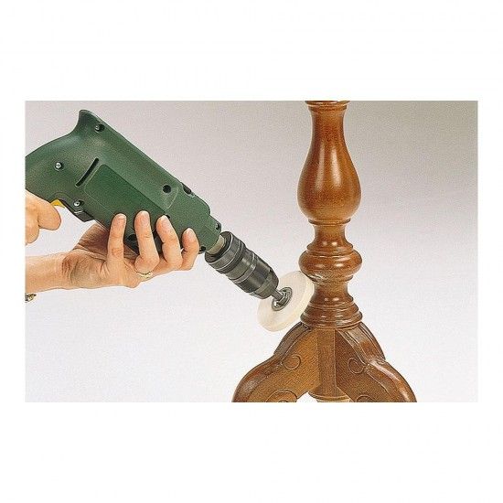 Disco de polimento de feltro, berbequim 10mm, 75x10mm 2130000 ref 82800 WOLFCRAFT