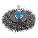 Escova de disco de fio de aço haste hexagonal ø75x10mm 2100000 refª 82807 WOLFCRAFT Escova de disco de fio de aço haste hexagonal ø75x10mm 2100000 refª 82807 WOLFCRAFT