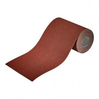 Rolo de papel abrasivo para madeira/metal gro: 80 5m x 115mm 1772000 ref 82791 WOLFCRAFT