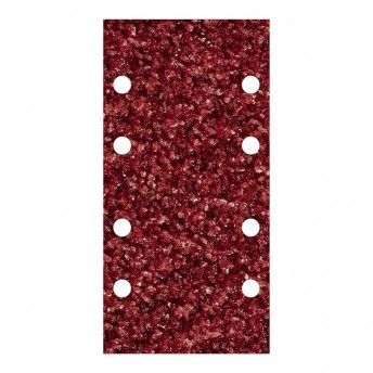 Conjunto de 10 lixas adesivas corindon de gro 40 de 93x185mm 1766000 ref 82784 WOLFCRAFT