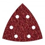 Pack de 5 lixas abrasivas adesivas corindon, gr�o 60 delta 95mm 1851000 ref� 82786 WOLFCRAFT