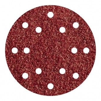 Conjunto de 5 adesivos de lixa, corindon, para exc., gro 80 150mm 1842000 ref 82780 WOLFCRAFT