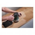 Pack 5 lixas adesivas, corindon gr�o 60 perfuradas �125mm 2250000 ref� 82781 WOLFCRAFT