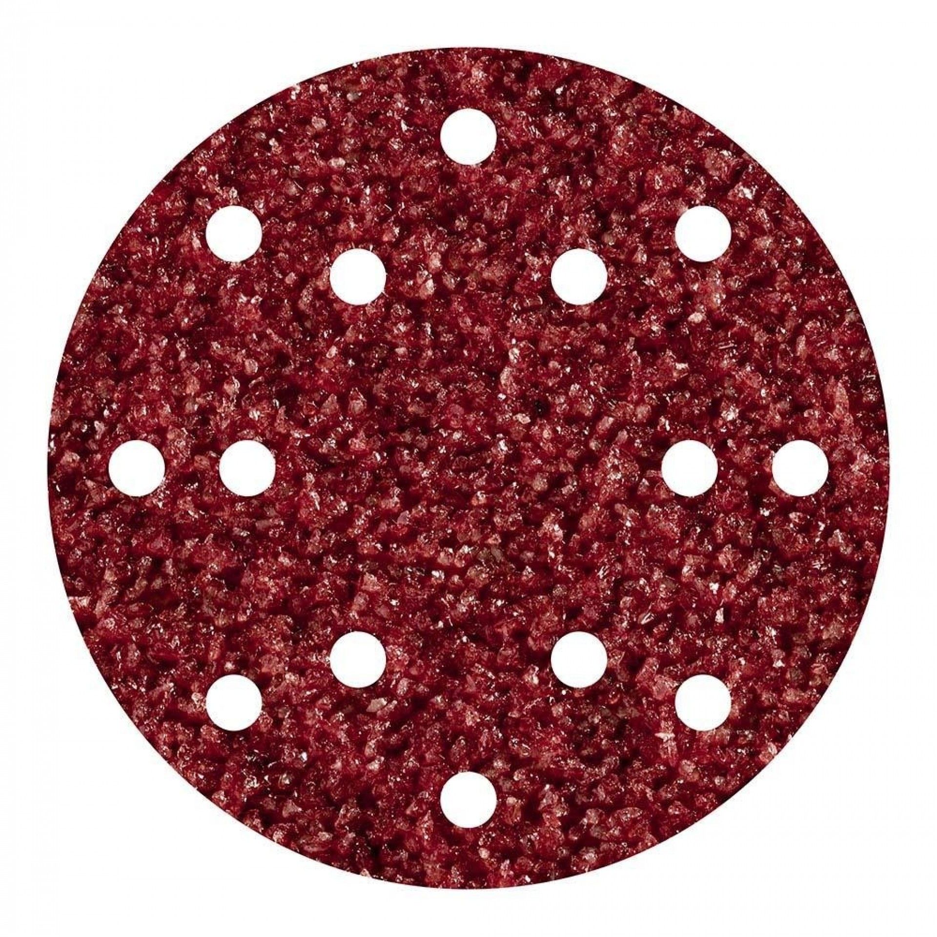 Conjunto de 5 adesivos de lixa, corindon, para exc., grão 40 ø150mm 1840000 refª 82779 WOLFCRAFT