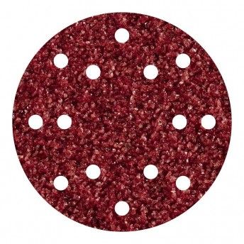 Conjunto de 5 adesivos de lixa, corindon, para exc., gro 40 150mm 1840000 ref 82779 WOLFCRAFT