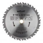 Disco de serra circular portátil ct, 22 dentes ø180mm 6734000 refª 82769 WOLFCRAFT Disco de serra circular portátil ct, 22 dentes ø180mm 6734000 refª 82769 WOLFCRAFT