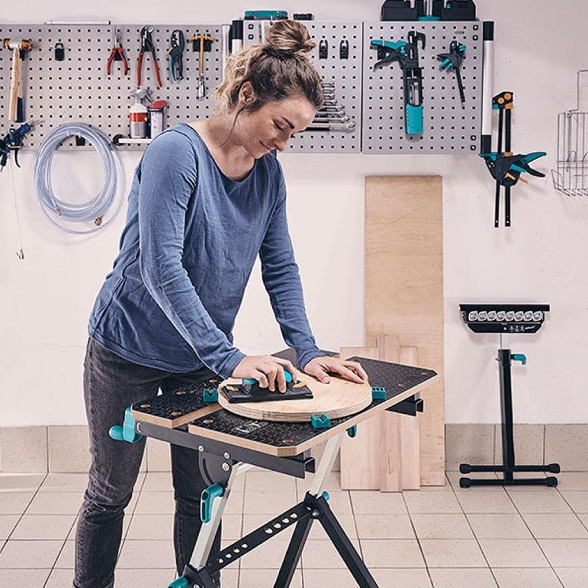 Mesa de trabalho e fixação master 650 ergo 6870000 refª 82743 WOLFCRAFT