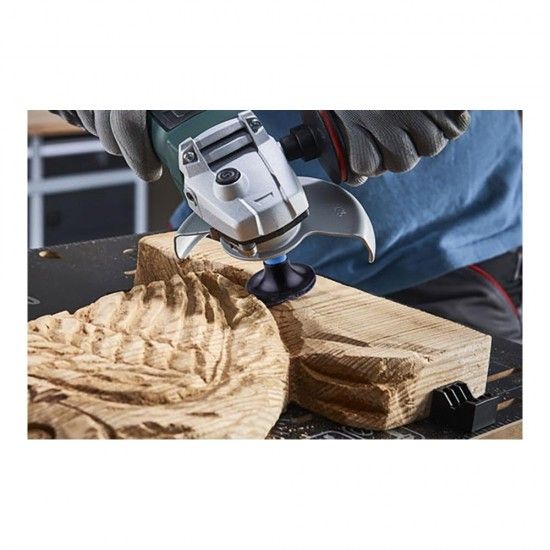 Jogo de lixas para rebarbadora angular de 4 peças 5607000 refª 82718 WOLFCRAFT Jogo de lixas para rebarbadora angular de 4 peças 5607000 refª 82718 WOLFCRAFT