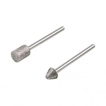 Kit de 2 fresas diamante cone cilndrico e pontiagudo 5989000 ref 82717 WOLFCRAFT