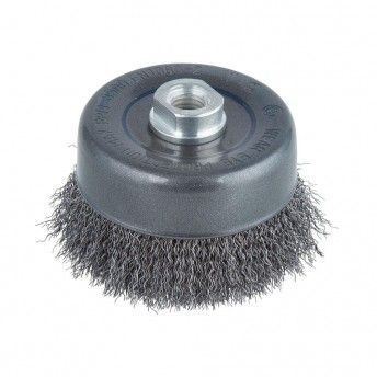 Escova tipo taa em fio de ao, m14 100mm 2151000 ref 82691 WOLFCRAFT