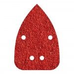 Pack 10 lixas adesivas, corindon gr�o 120 perfuradas 96x136mm 1763000 ref� 82673 WOLFCRAFT