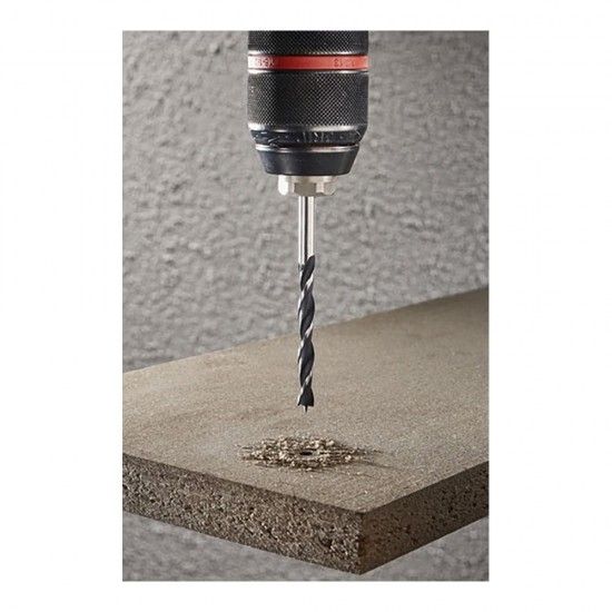 Pack 6 brocas espiral para madeira 7108000 ref� 82587 WOLFCRAFT