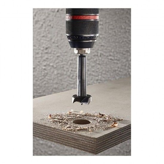 Fresa para dobradi�as cil�ndrica, longitude total 53mm �26mm 3300000 ref� 82585 WOLFCRAFT