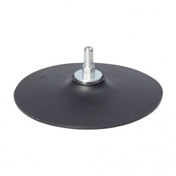 Prato de borracha eixo 8mm 125mm 2020000 ref 82567 WOLFCRAFT