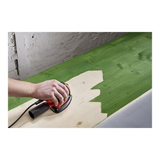 Pack 10 lixas adesivas, corindon gr�o 240 perfuradas 96x136mm 1764000 ref� 82558 WOLFCRAFT