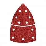 Pack 10 lixas abrasivas adesivas, 2 peças para madeira/metal grão 120 95mm 1814000 refª 82561 WOLFCR Pack 10 lixas abrasivas adesivas, 2 peças para madeira/metal grão 120 95mm 1814000 refª 82561 WOLFCR