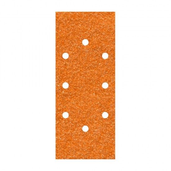 Pack 5 lixas adesivas, corindon gro 120 perfuradas oval 93x230mm 1973000 ref 82554 WOLFCRAFT