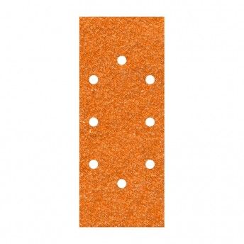 Pack 5 lixas adesivas, corindon gro 120 perfuradas oval 93x230mm 1973000 ref 82554 WOLFCRAFT