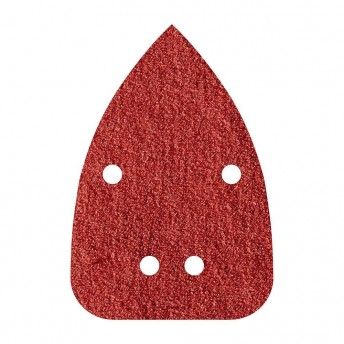 Pack 10 lixas adesivas, corindon gro 240 perfuradas 96x136mm 1764000 ref 82558 WOLFCRAFT