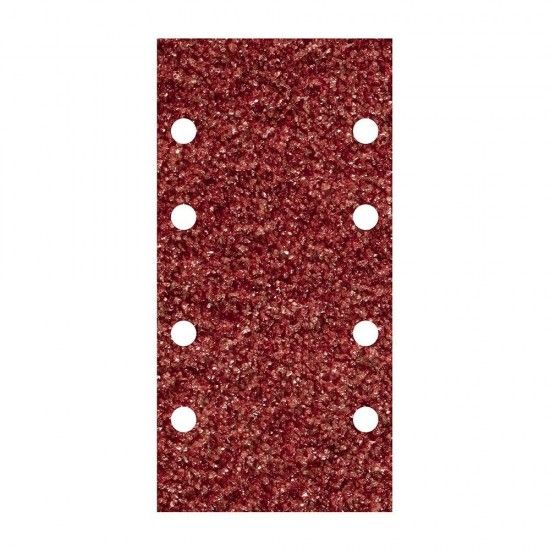 Conjunto de 10 lixas adesivas corindon de gro 80 de 93x185mm 1767000 ref 82549 WOLFCRAFT