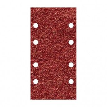 Conjunto de 10 lixas adesivas corindon de gro 120 de 93x185mm 1766000 ref 82550 WOLFCRAFT