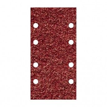 Conjunto de 10 lixas adesivas corindon de gro 80 de 93x185mm 1767000 ref 82549 WOLFCRAFT