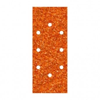Pack 5 lixas adesivas, corindon gro 40 perfuradas oval 93x230mm 1971000 ref 82553 WOLFCRAFT