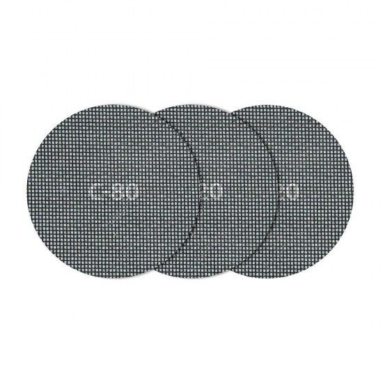 Pack 5 malhas aderentes carburo de silcio gro 80,120,220 125mm 8464000 ref 82548 WOLFCRAFT