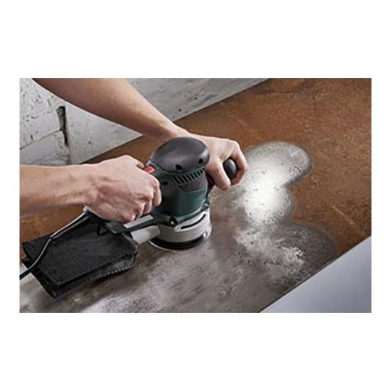 Pack 5 lixas adesivas, corindon gro 40 perfuradas 125mm 2069000 ref 82545 WOLFCRAFT