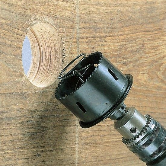 Broca craneana com expulsor e escareador de bordas 68mm 2158000 ref 82454 WOLFCRAFT