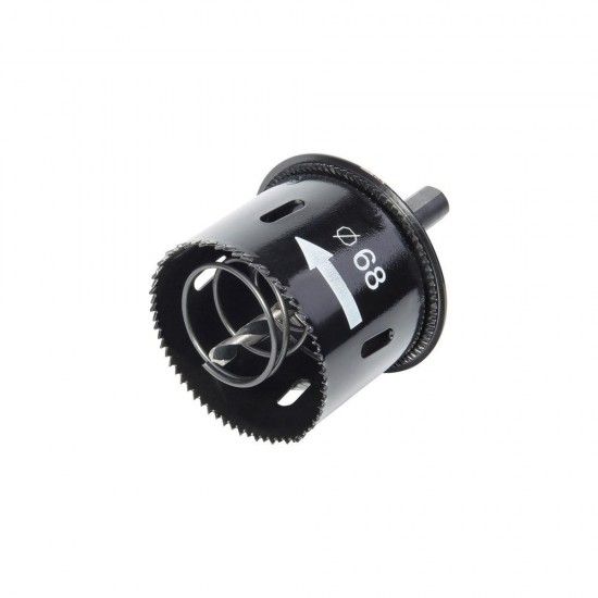 Broca craneana com expulsor e escareador de bordas 68mm 2158000 ref 82454 WOLFCRAFT
