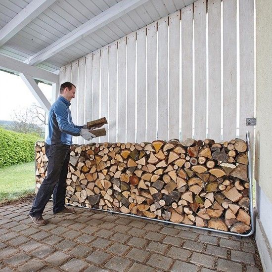 Suporte para armazenar lenha modular xxl 5125000 ref� 82451 WOLFCRAFT