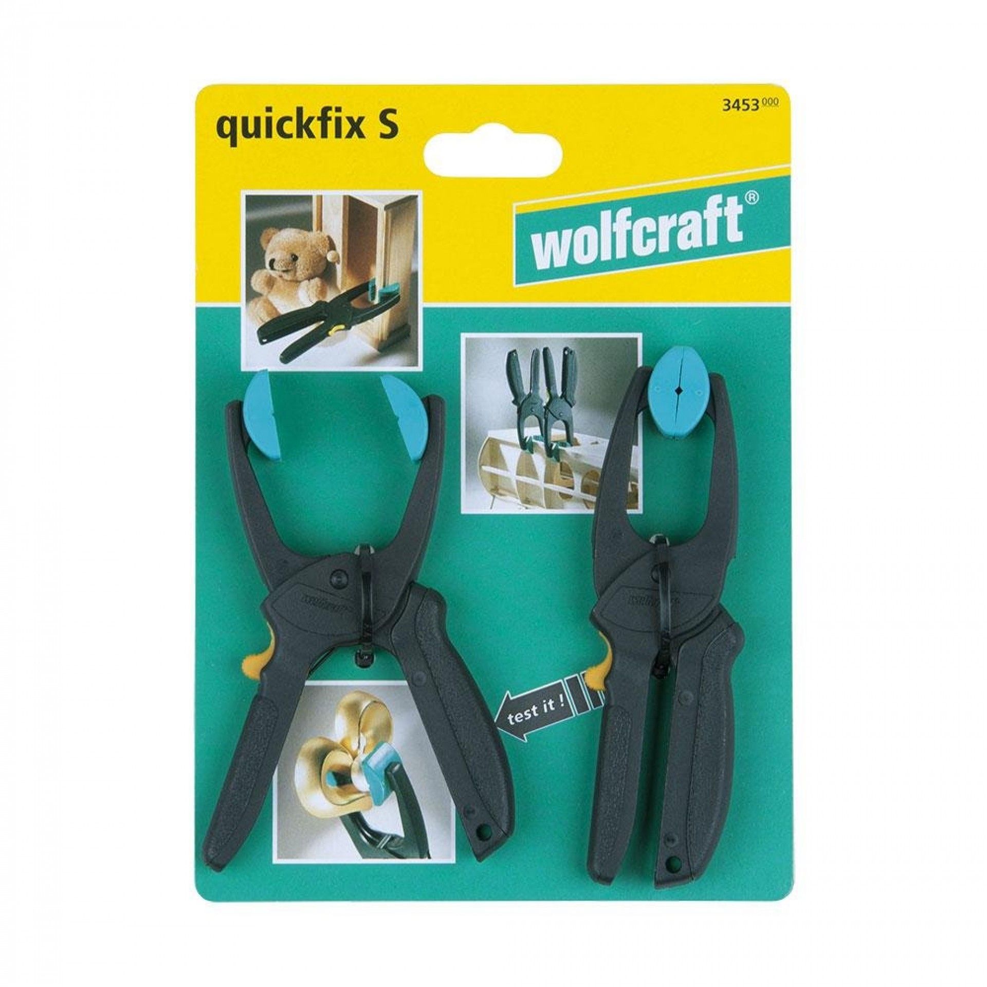 Pack 2 pinças roquete mini 34530000 refª 82421 WOLFCRAFT