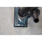 Suporte guia de aspirao de p e guia para rebarbadora angular 5017000 ref 82406 WOLFCRAFT