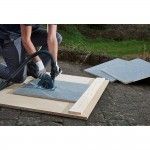 Suporte guia de aspirao de p e guia para rebarbadora angular 5017000 ref 82406 WOLFCRAFT